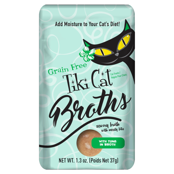 TIKI CAT Broths Tuna, 37g (1.3oz)