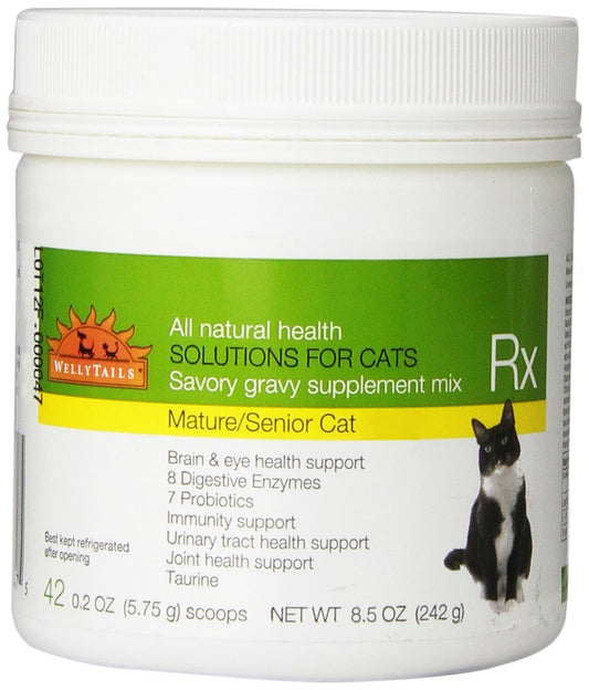 WELLYTAILS  Mature/Senior Cat Formula Rx Supplement, 242g