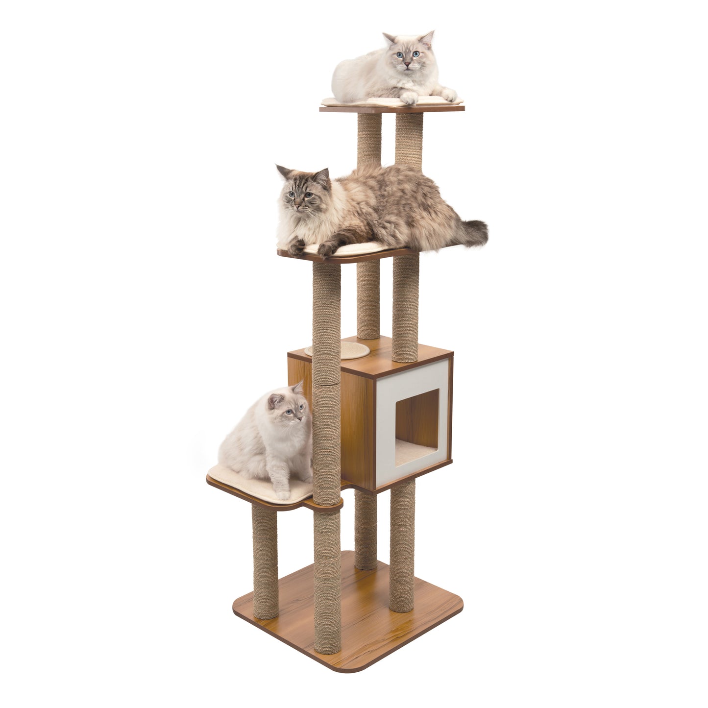 CATIT Vesper High Base XL, Walnut