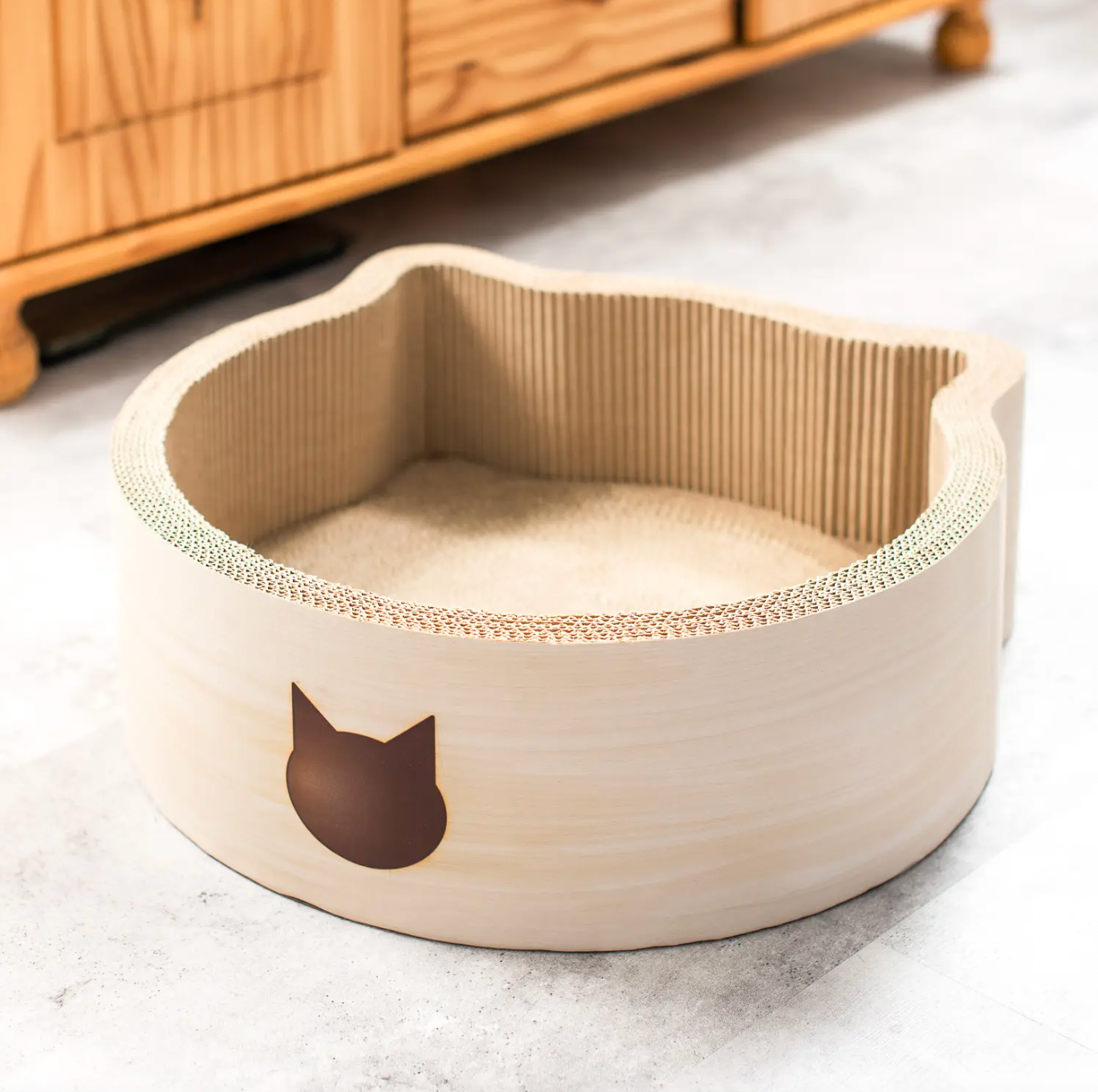 NECOICHI Cozy Cat Head Scratcher Bed