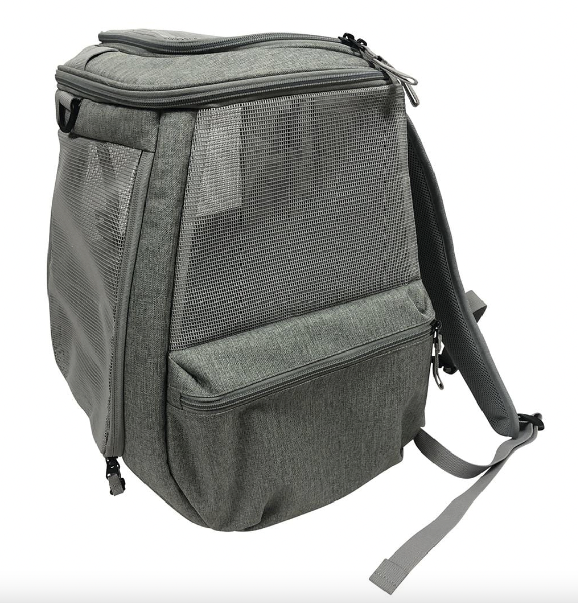 TRAVEL CAT “The Navigator” Convertible Cat Backpack, Grey