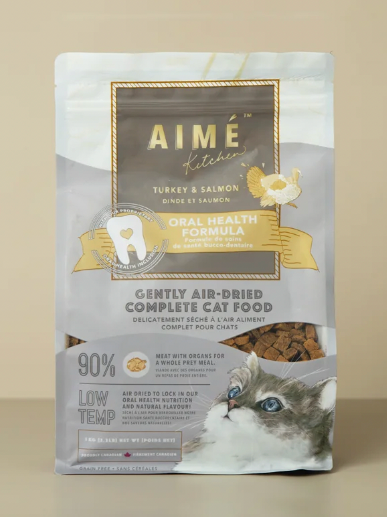 AIMÉ KITCHEN Air-Dried Turkey & Salmon Recipe, 400g (14.1oz)