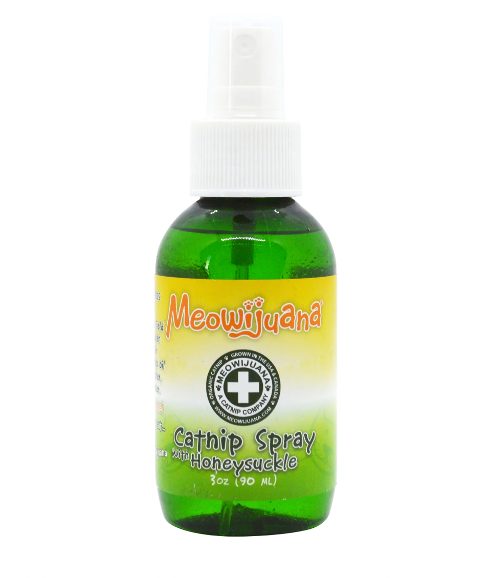 MEOWIJUANA Catnip Spray with Honeysuckle, 3oz