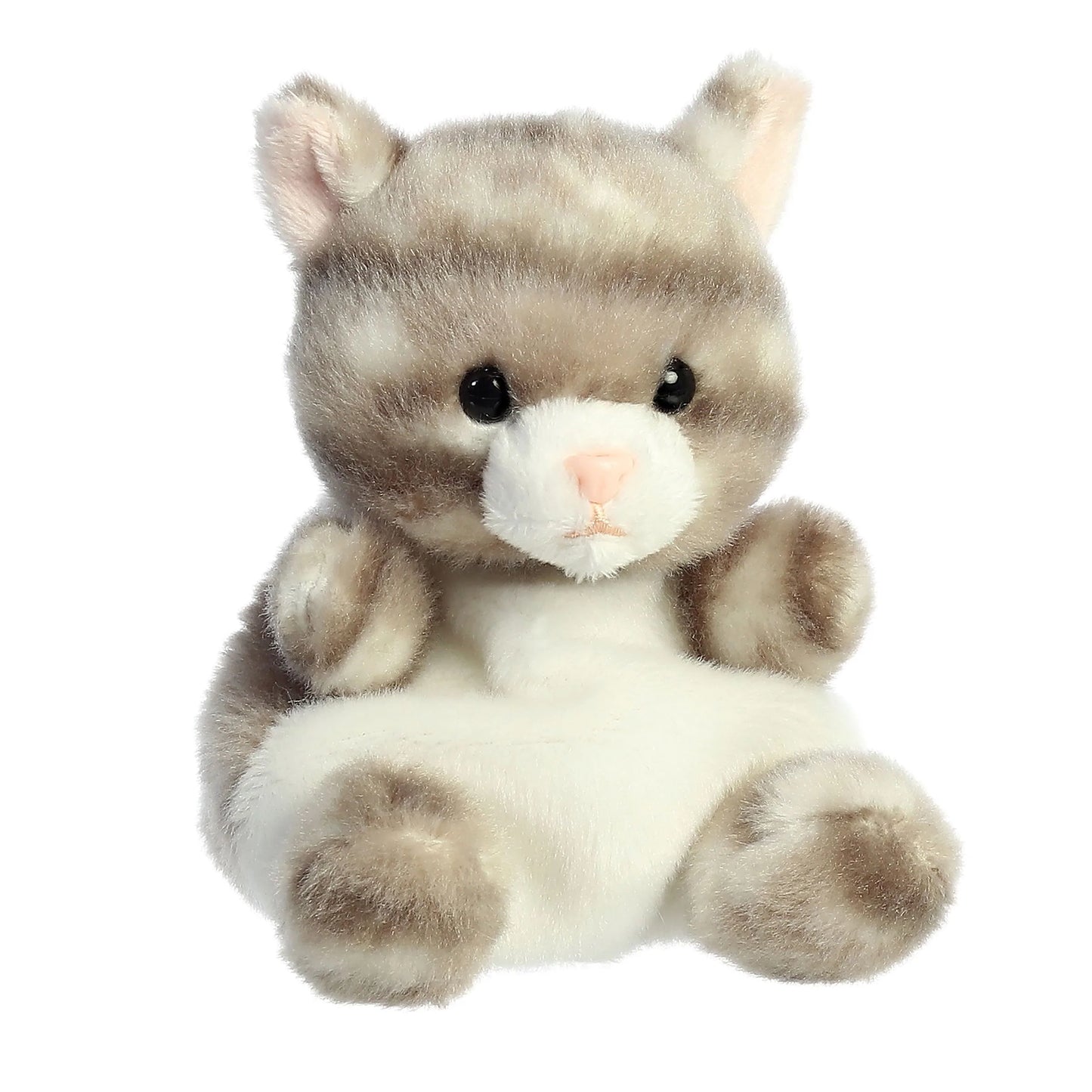 AURORA Palm Pals Silver Kitty, 5"