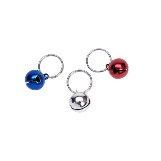COASTAL Round Cat Bells, 3pk