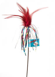 GO CAT 18-Inch Sparkling Kitty Duster Wand