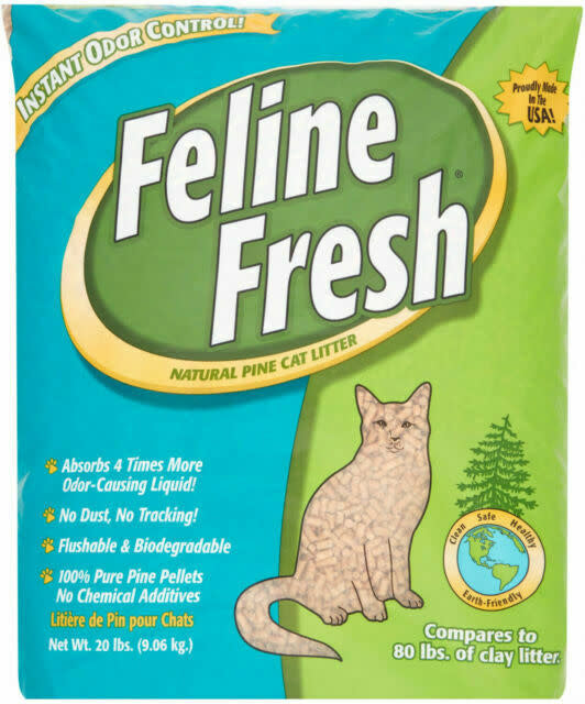 Pine kitty clearance litter