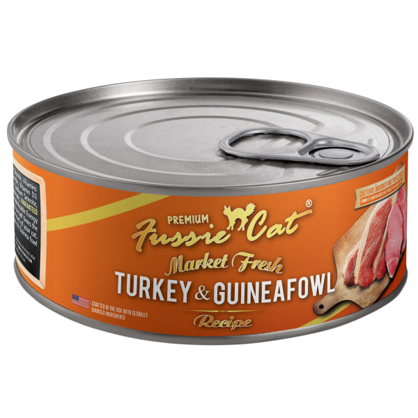 FUSSIE CAT Market Fresh Turkey & Guineafowl, 156g (5.5oz)