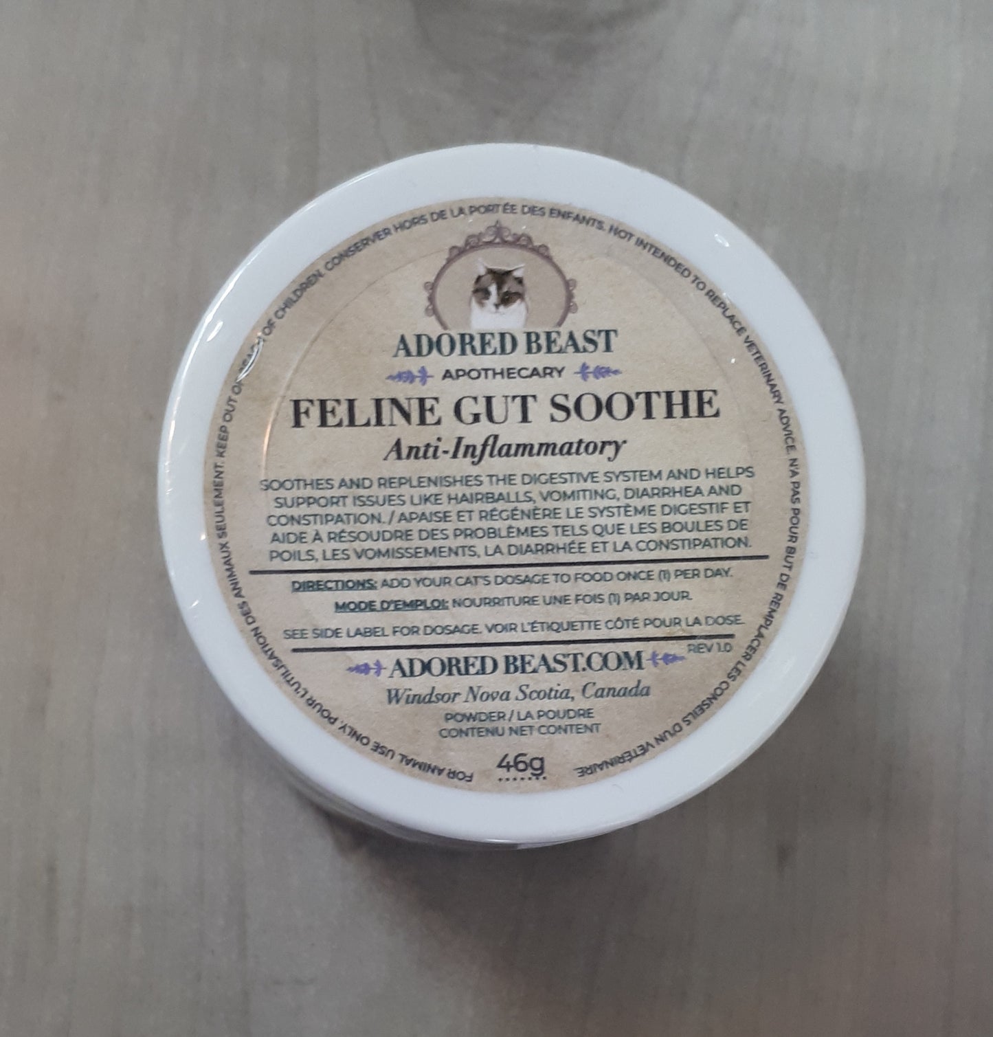 ADORED BEAST Feline Gut Soothe, 46g