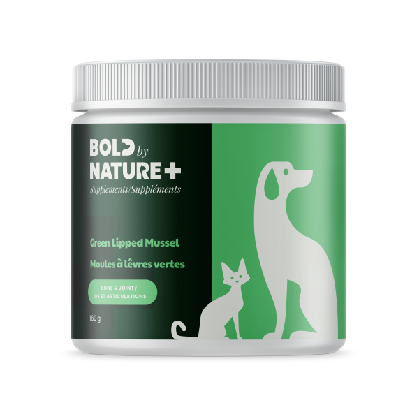 BOLD BY NATURE Green Lipped Mussel Supplement, 160g