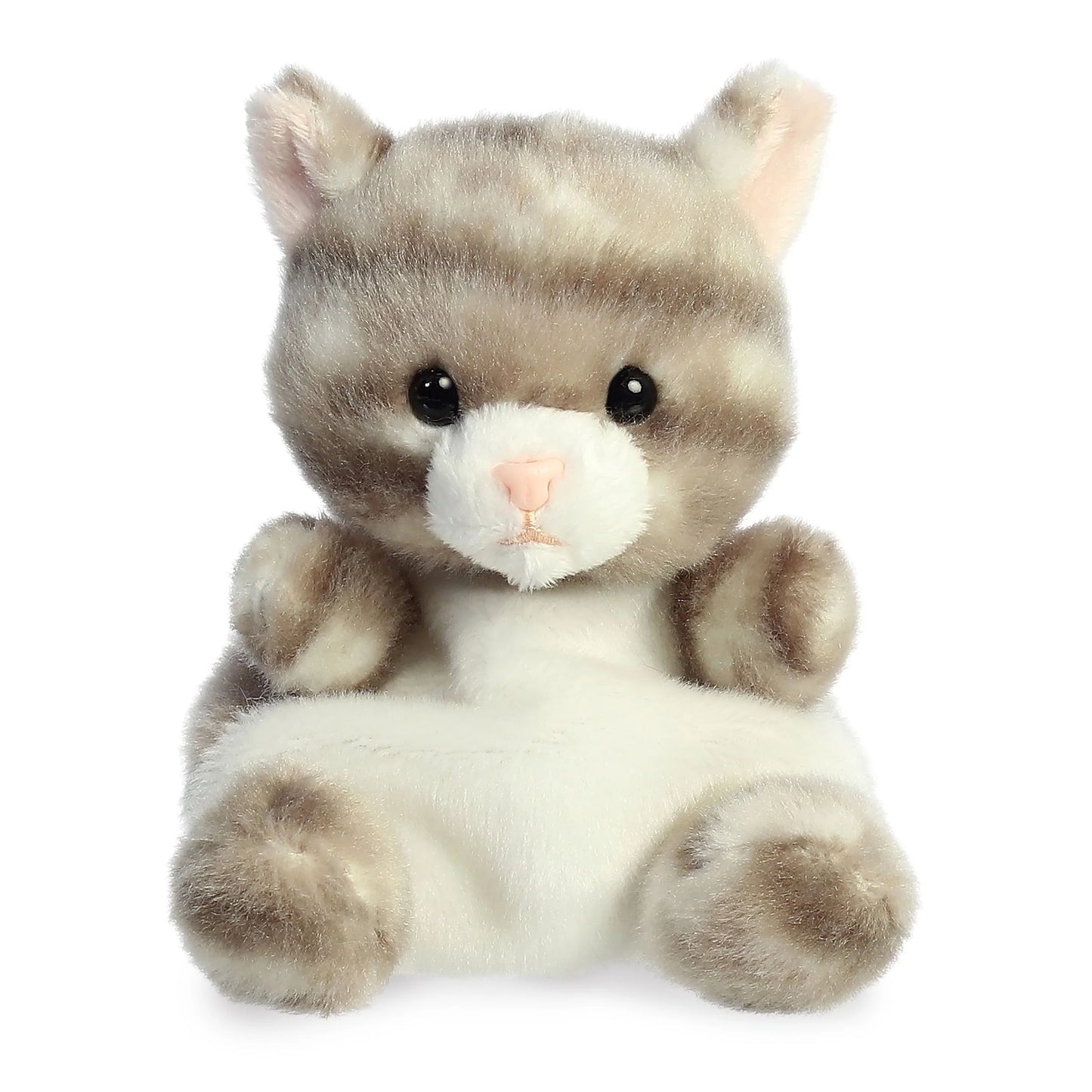 AURORA Palm Pals Silver Kitty, 5"
