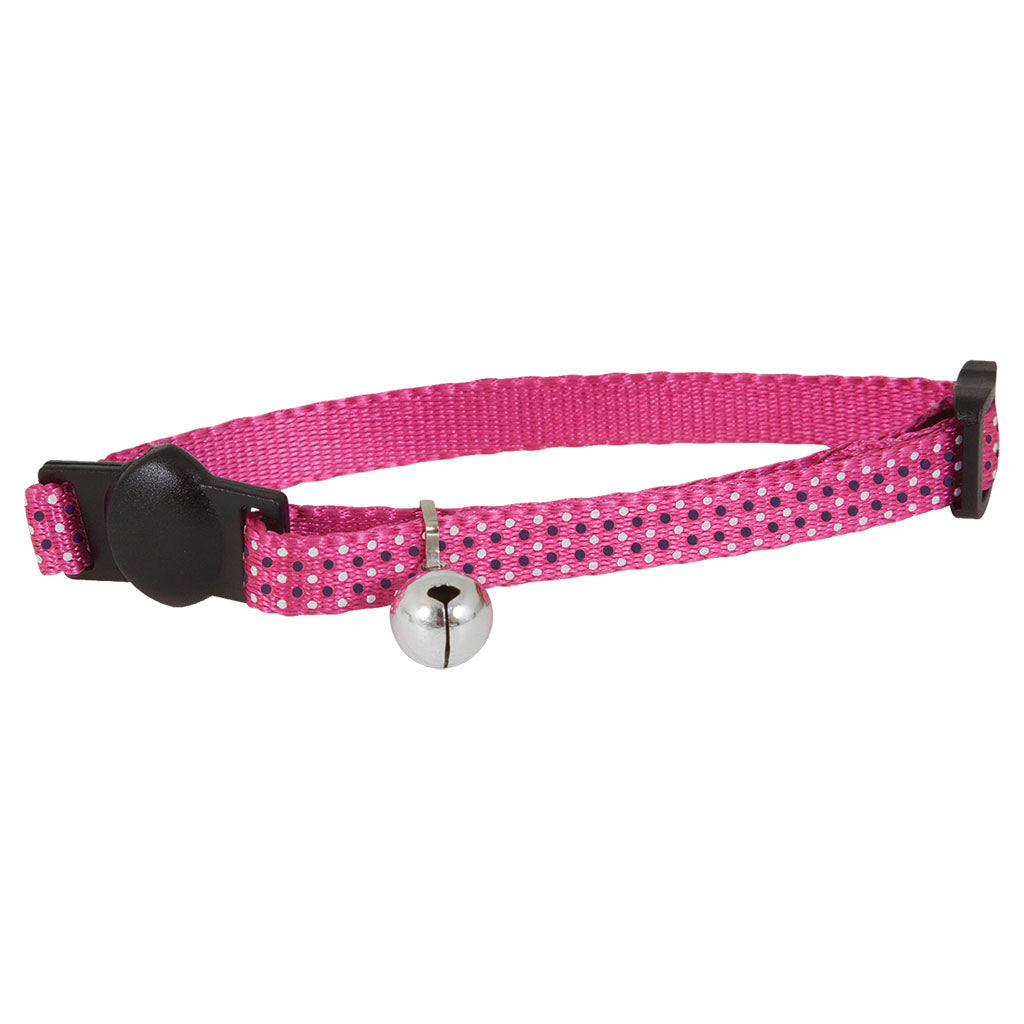PETMATE Reflective Collar Dots, Pink