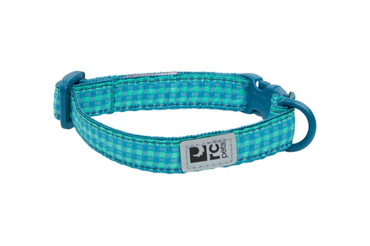 RC PETS Breakaway Collar, Green Gingham