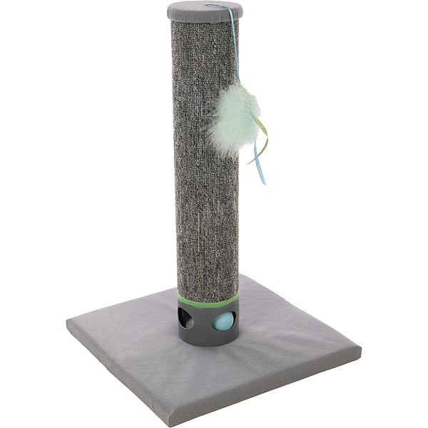 SMARTYKAT Playful Post Scratcher w/Track Toy Base