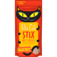 TIKI CAT Stix Salmon in Gravy, 6 x 14g