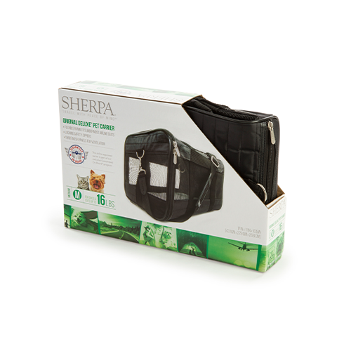 SHERPA Original Deluxe Carrier Black, Medium