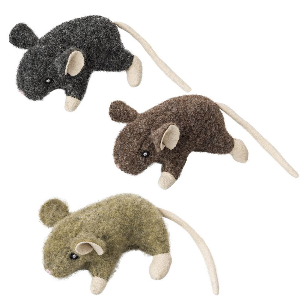 SPOT ETHICAL PET PRODUCTS Fuzzy Catnip Mouse, 3.5"