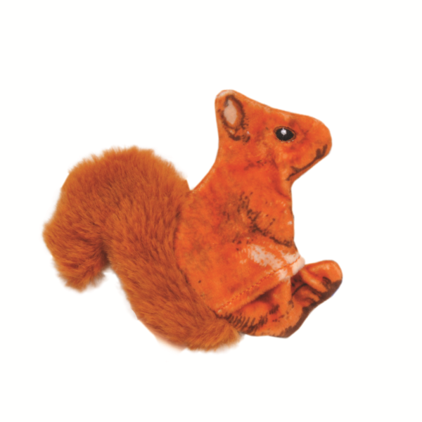 COASTAL Life-Like Squirrel Refillable Catnip Toy