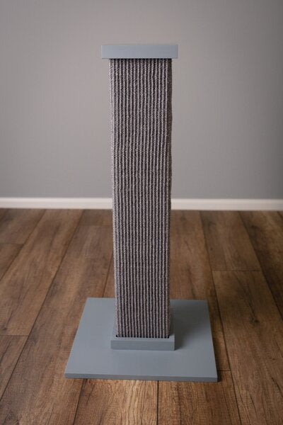 SMART CAT Ultimate Scratching Post Grey, 16'x16"x32"