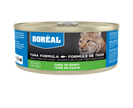 BORÉAL Red Tuna with Gravy, 156g (5.5oz)
