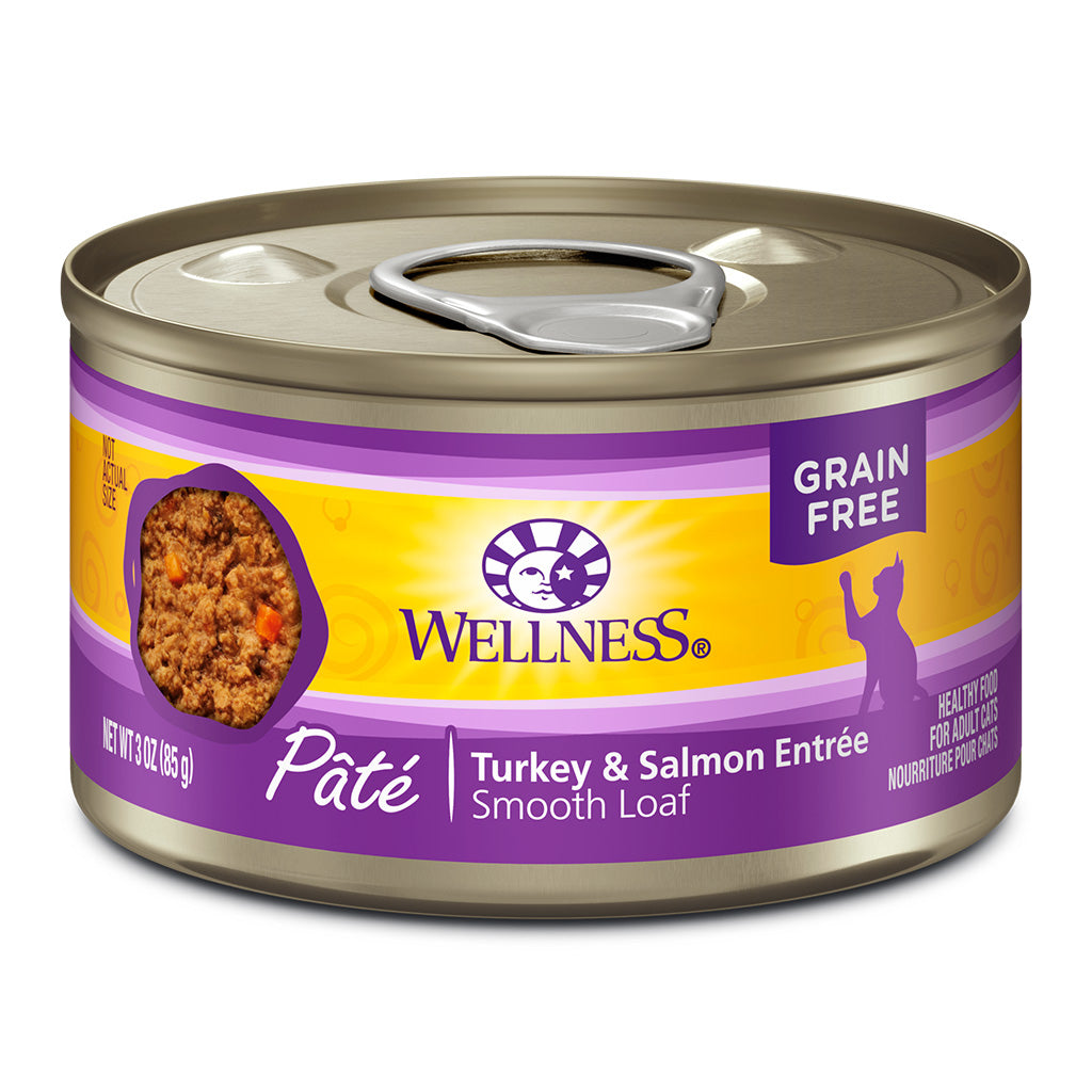 WELLNESS Complete Health Turkey & Salmon Entree Pâté, 85g *CLEARANCE*