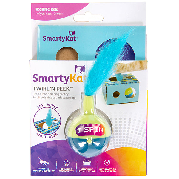 SMARTYKAT Twirl 'N Peek Electronic Motion Toy