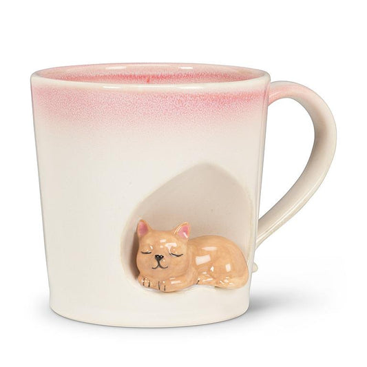 ABBOTT Ombre Taper Mug with Cat