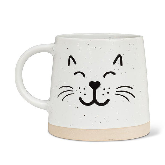 ABBOTT Wide Base Mug with Cat Face