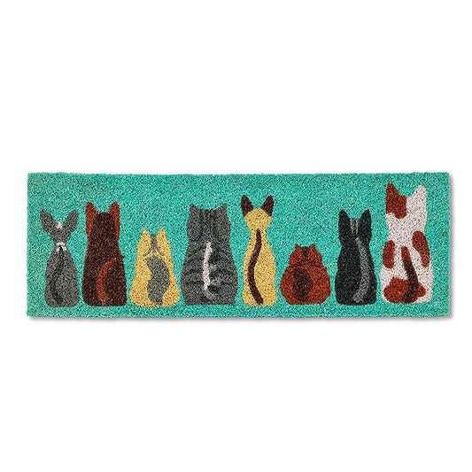 ABBOTT Row of Cats Balcony Mat