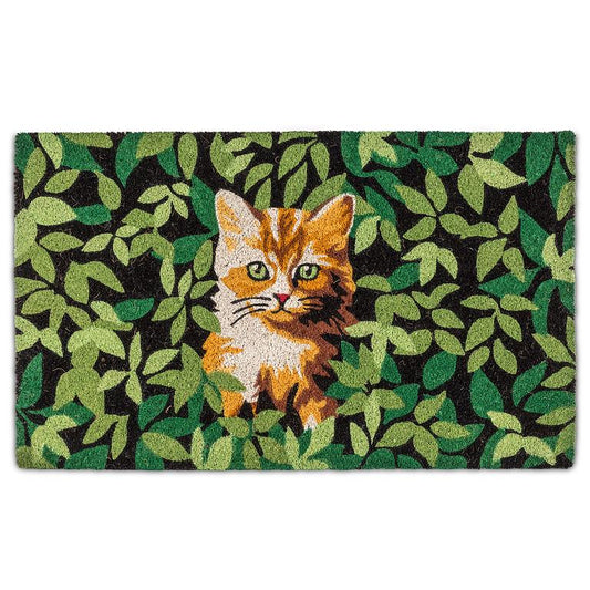 ABBOTT Kitten in Greenery Doormat