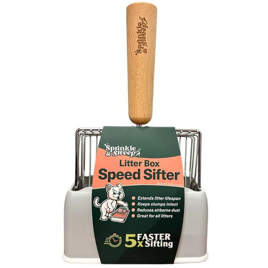 SPRINKLE & SWEEP Cat Litter Speed Sifter