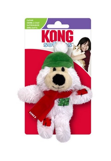 KONG Holiday Softies Bear