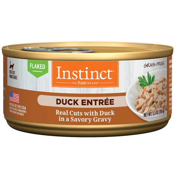 INSTINCT Flaked Duck Entree, 156g (5.5oz)