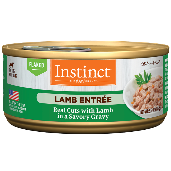 INSTINCT Flaked Lamb Entree, 156g (5.5oz)