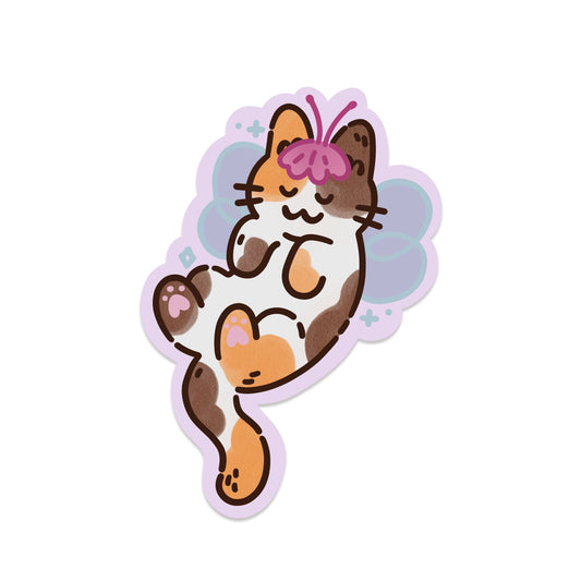 THE STRAY SHOP Calico Fairy Sticker