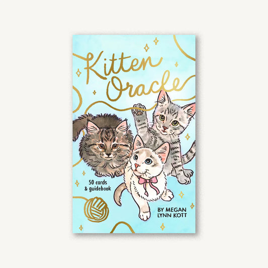 Kitten Oracle: 50 Cards & Guidebook by Megan Lynn Kott