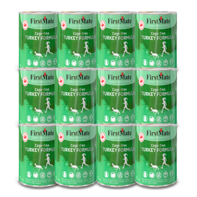 FIRSTMATE Limited Ingredient Diet Cage-Free Turkey, 345g *CASE (12 cans)*