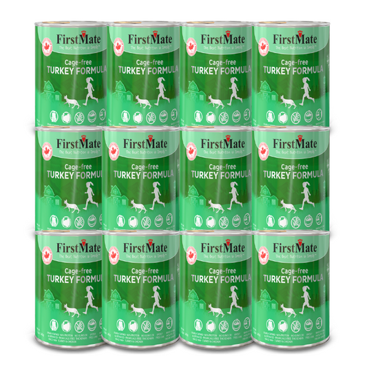 FIRSTMATE Limited Ingredient Diet Cage-Free Turkey, 345g *CASE (12 cans)*