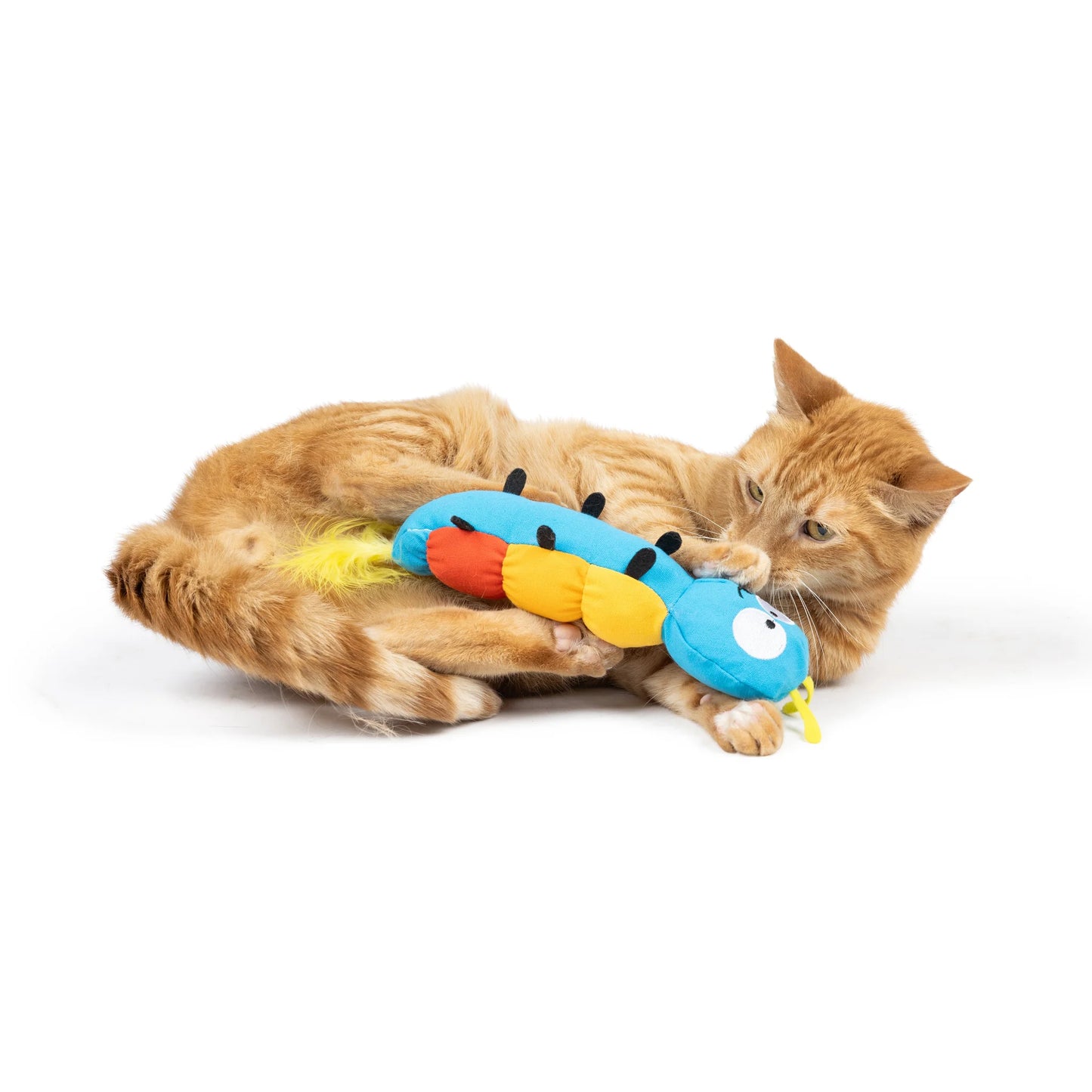HUXLEY & KENT Caterpillar Catnip Kicker Toy