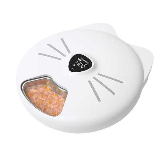 CATIT Pixi Smart 6-Meal Feeder w/Stainless Steel Tray