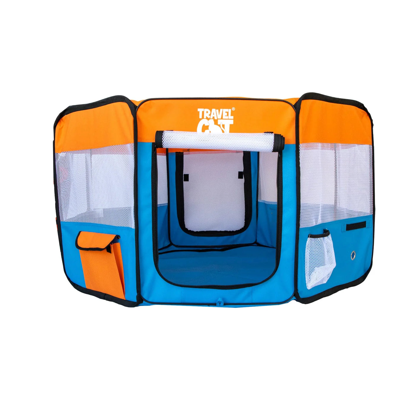 TRAVEL CAT The Feline Fun House Portable Cat Play Tent Happy Cat Feline Essentials