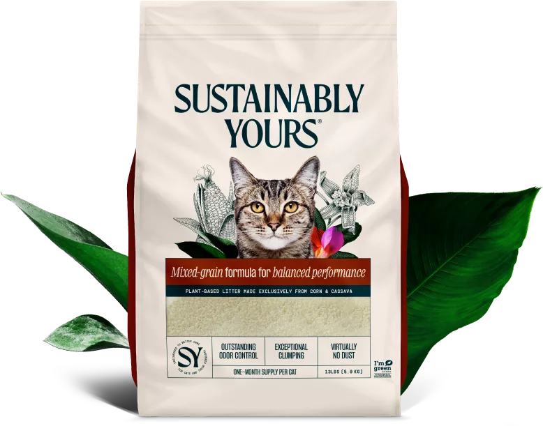 SUSTAINABLY YOURS Mixed-grain Formula, 26lb (formerly Multi-Cat Litter)