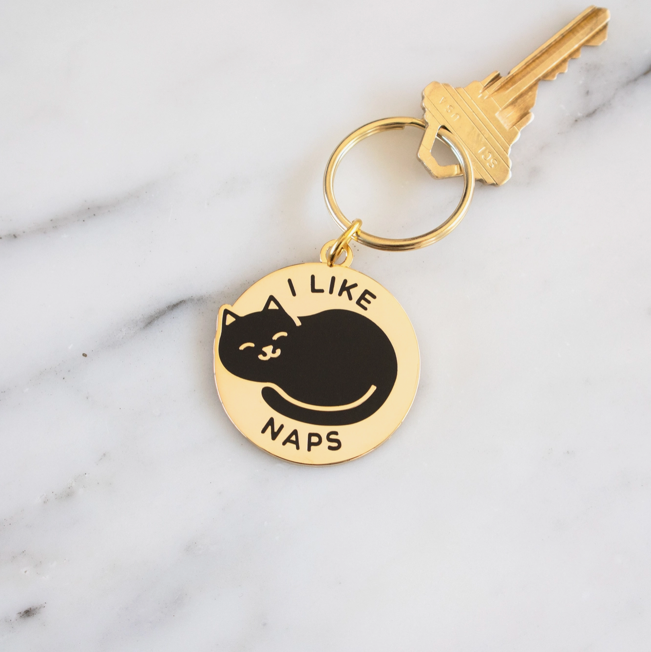 EVERYDAY OLIVE I Like Naps Keychain