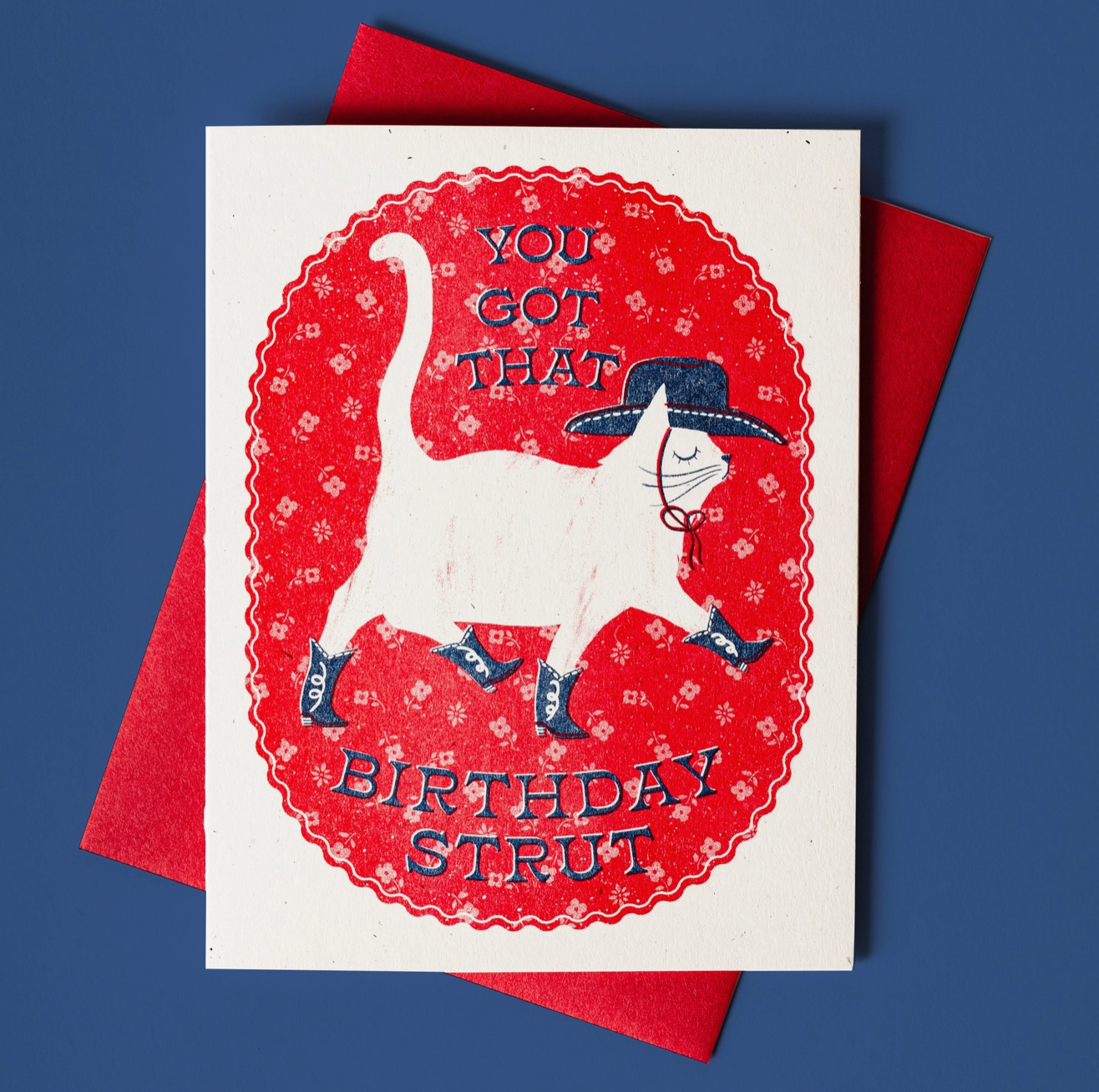 BROMSTAD PRINTING Birthday Strut Card