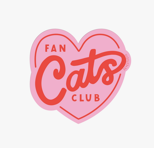 EYE STUDIO Cats Fan Club Vinyl Sticker