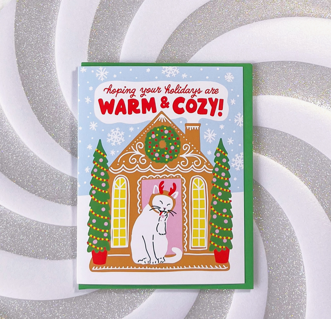 5 EYE STUDIO Warm and Cozy Kitty Card