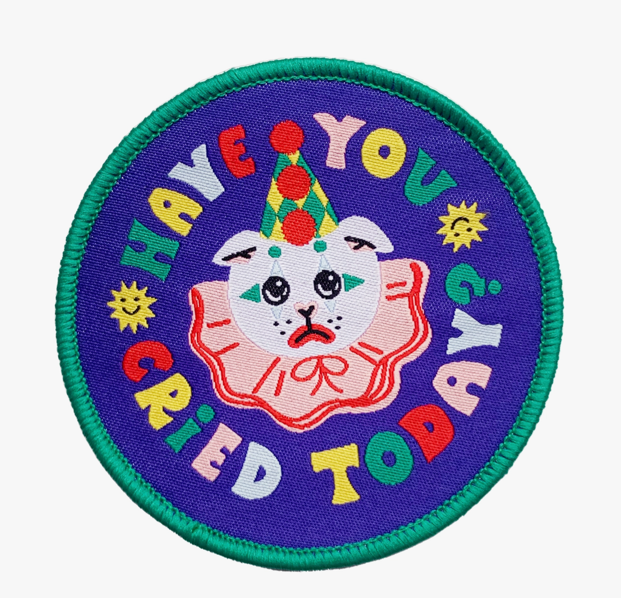 5 EYE STUDIO Have You Cried Today? Iron-on Patch