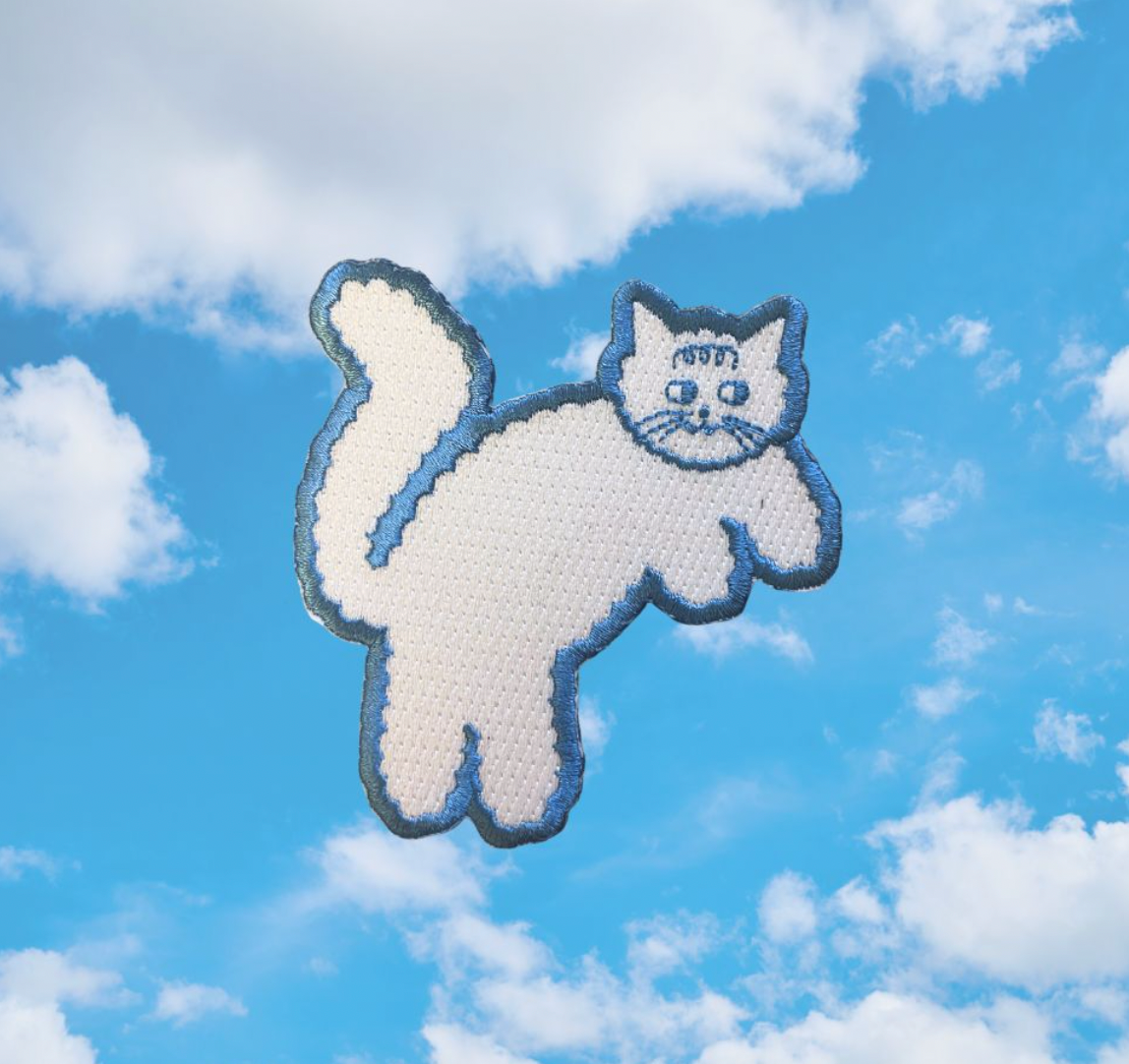 BABY CATS OF CALIFORNIA Cloud Cat Patch