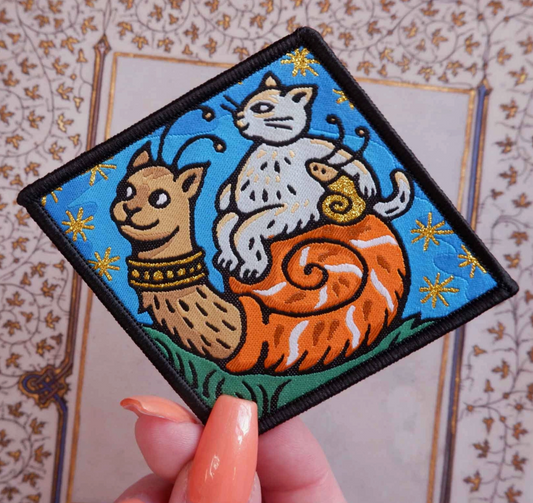 CAT COVEN Chosen Family Woven Patch
