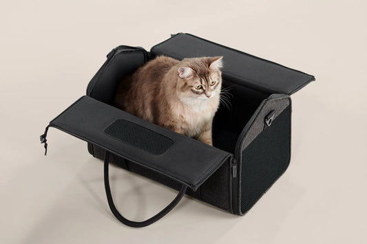 TUFT + PAW Porto Cat Carrier, Charcoal